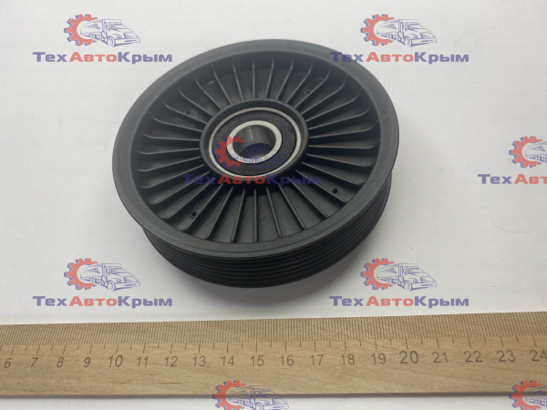 Ролик кондиционера Ланос 1.6 CRB (большой) (пласт. ручейк.)