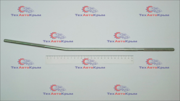 Тяга крепления радиатора (сталь) L=500 М10х1,25 Р=57М10х1,25 Р=57 гнутая