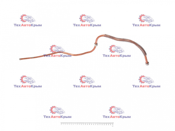 Трубка тормозная ГАЗ-33106 CUMMINS 3.8 от муфты к муфте