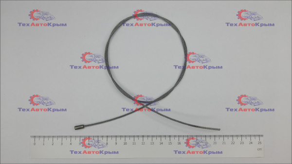 Трос привода акселератора ГАЗ-3307, 3110 (дв.402) (L=775) (голый)