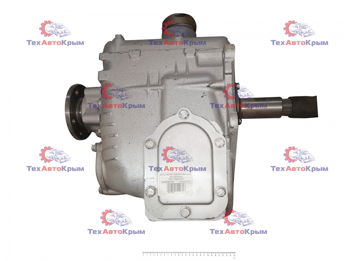 Коробка переключения передач ГАЗ-53, 3307 с круг. флан.