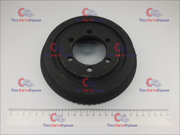 Шкив-демпфер со ступ. вала коленч. ГАЗ-3302 (дв.4213, 4216 с ГУР Евро-3)