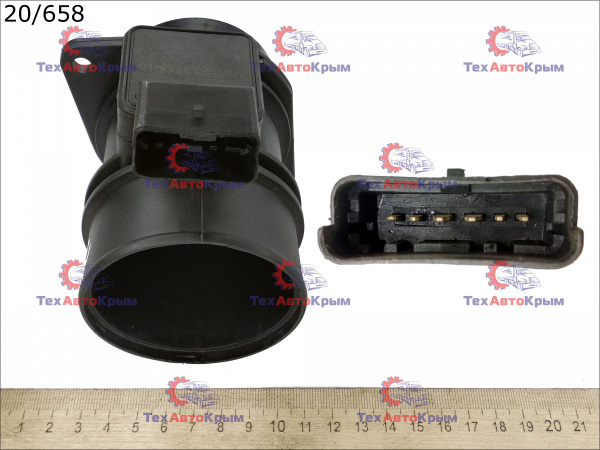 Датчик массового расхода воздуха ГАЗ-3110 (дв.406) (Simens нов. обр.) 6контактов