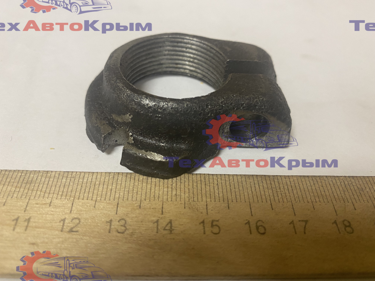 Гайка подшип. ступицы п/колеса ЗИЛ-5301Бычок