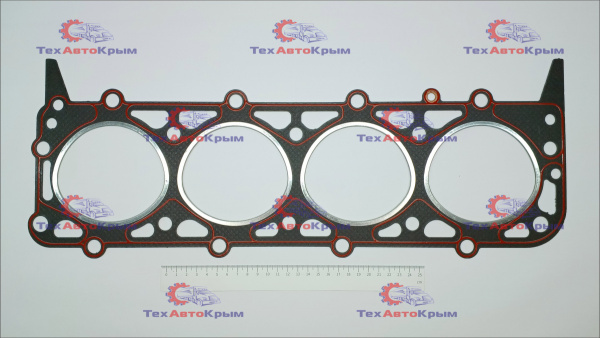 Прокладка головки блока ГАЗ-53 (треуг.отв) (герметик)