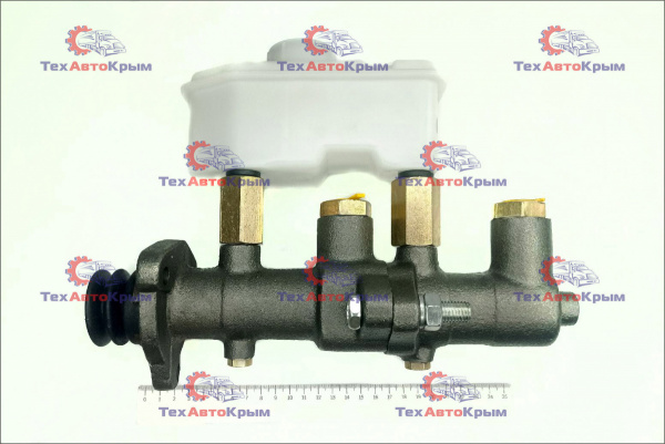 Цилиндр тормоза главный ГАЗ-53, 3307, 3306 2-х секц.(с бачком)