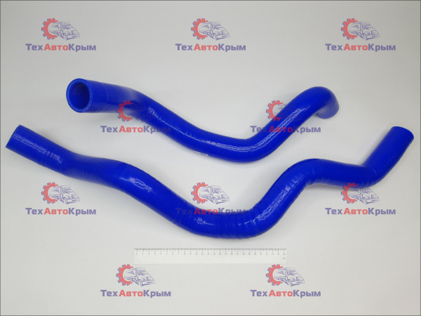 Патрубки системы охлаждения Лада X-RAY (к-т 2 шт.) силикон