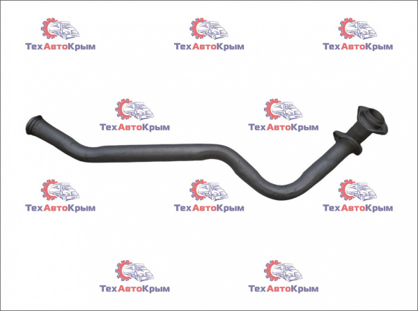 Труба приёмная газовыпуска ГАЗ-3309, 33081 Евро-2