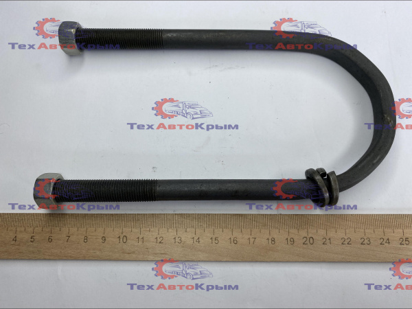 Стремянка зад/рессоры ГАЗ-3110 с гайками (L=180/М12х1,25)